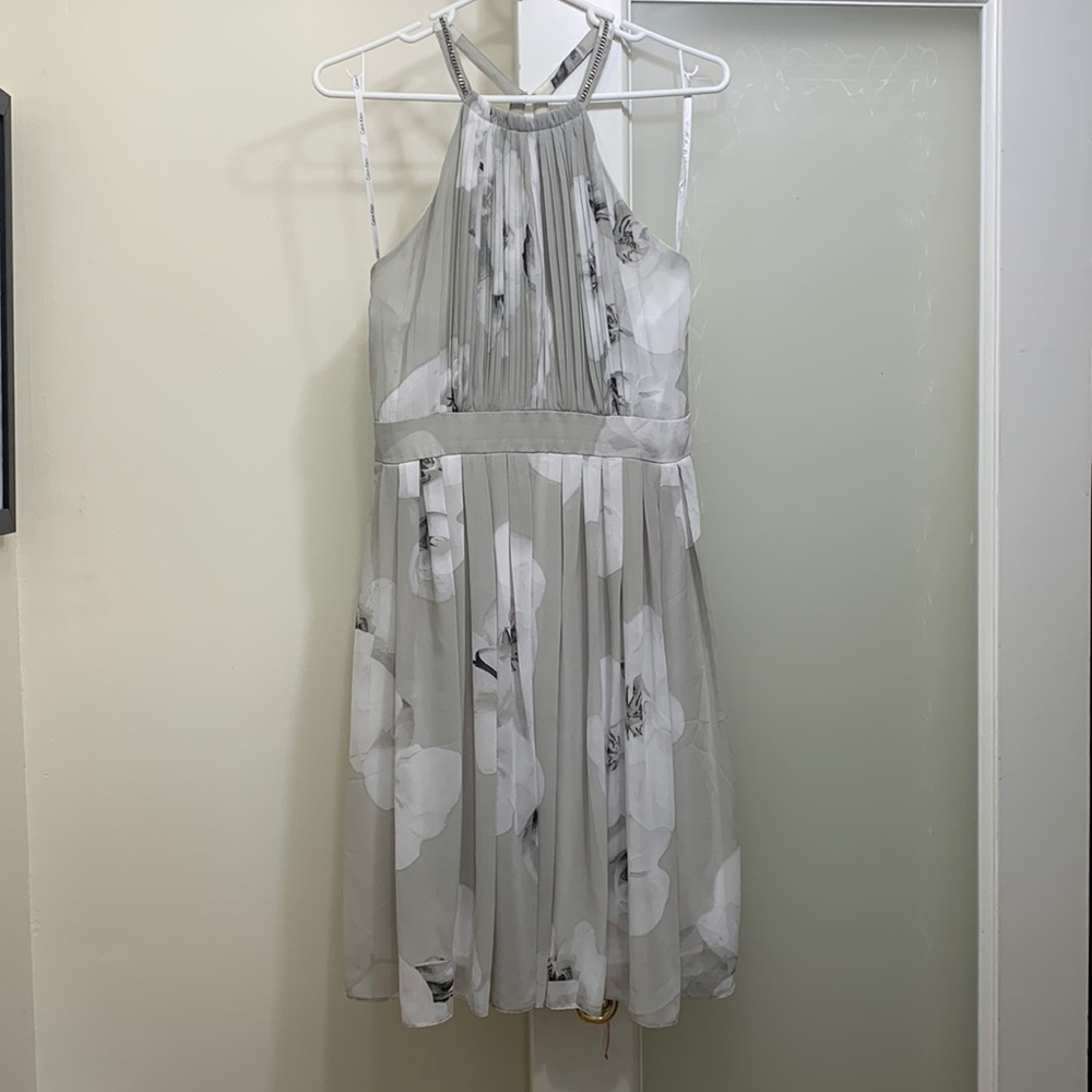 Calvin Klein grey dress in Size 4